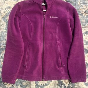 Columbia Women's Purple Fleece Jacket